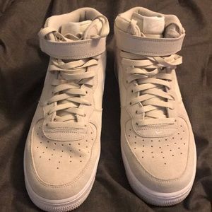 Nike Air Force Ones! Nubuck material! Men 12’s